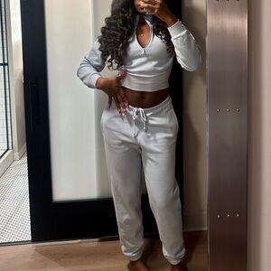 SKIMS Periwinkle sweatsuit